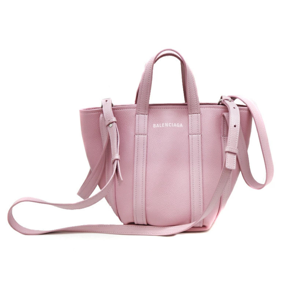 Balenciaga XS Tote Leather Pink
